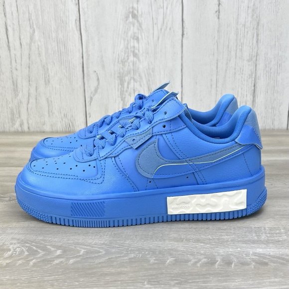 Nike Air Force 1 Fontanka University Blue DH1290-400 Women's Size 7 - Picture 2 of 11